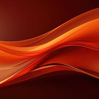 Amber Glow Lines on Black