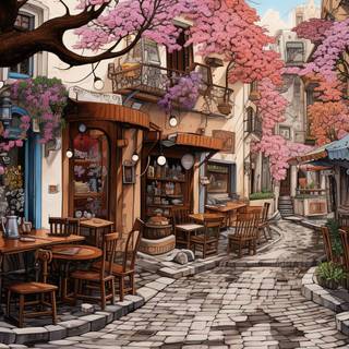 Rusticcore Greece Anime Art