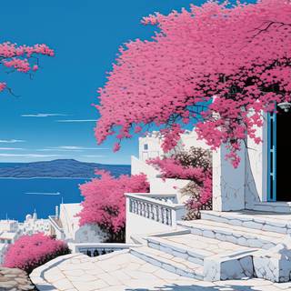 Rusticcore Greece Anime Art