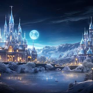 Enchanted Winter Village Lights