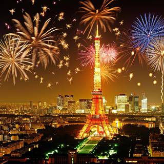 Tokyo Towers Firework Spectacle of Joy
