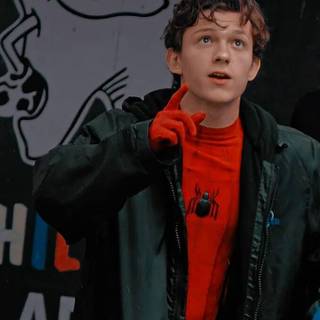 Spider man  Tom holland
