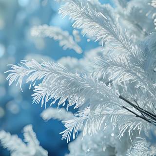 winter wonderland organic forms