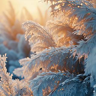 winter wonderland organic forms