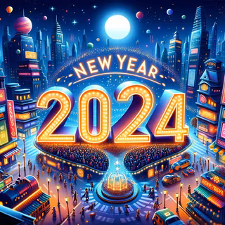New Year 2024 by patrika