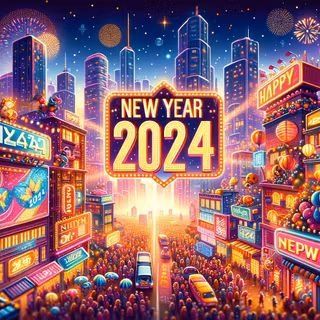 New Year 2024 by patrika