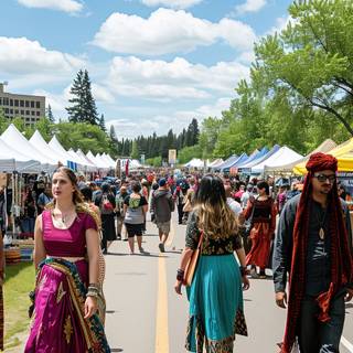 Vibrant Cultural Exchange