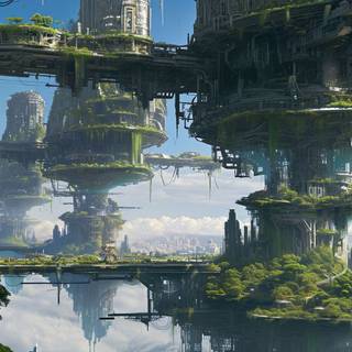 Floating Island Cities
