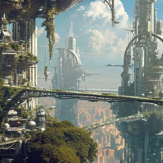 Floating Island Cities