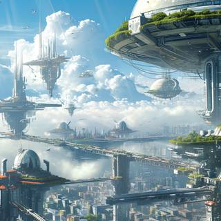 Floating Island Cities