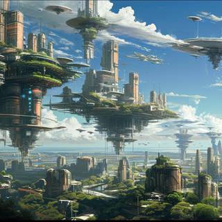 Floating Island Cities