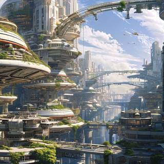 Floating Island Cities