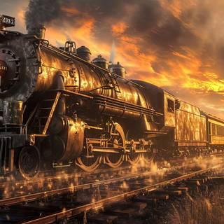 Whimsical TimeTraveling Trains