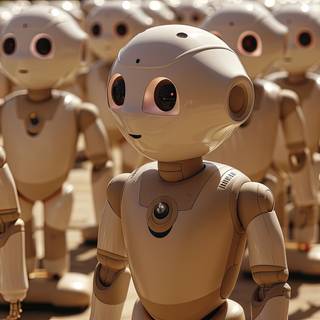 Hightech Robotics Scene