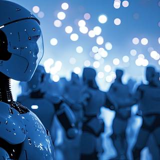 Hightech Robotics Scene