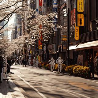 Hightech Robotics Scene