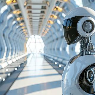 Hightech Robotics Scene