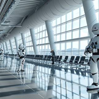 Hightech Robotics Scene