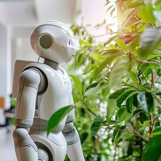 Hightech Robotics Scene