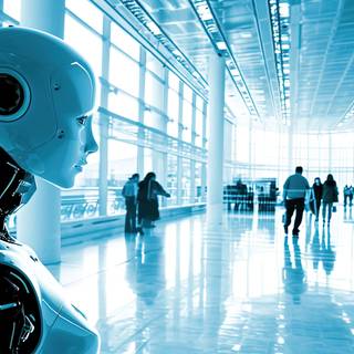 Hightech Robotics Scene