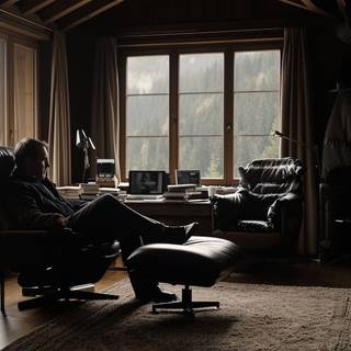 Cozy and Stylish Home Office Setup