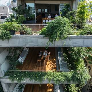 Lush City Farming Landscape