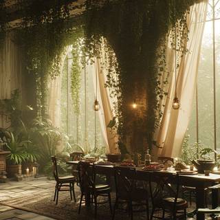 Lush City Farming Landscape