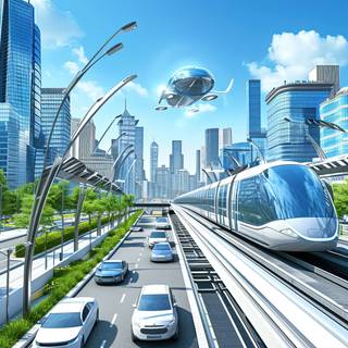 Futuristic Sustainable City