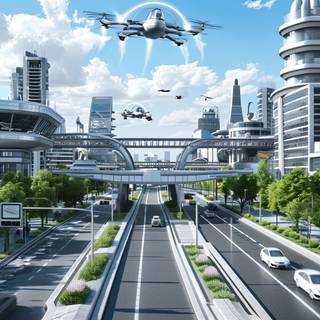 Futuristic Sustainable City