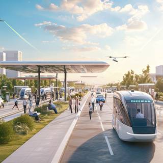 Futuristic Sustainable City