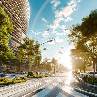 Futuristic Sustainable City