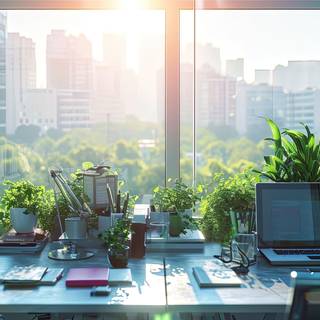 Minimalist Home Office Setup