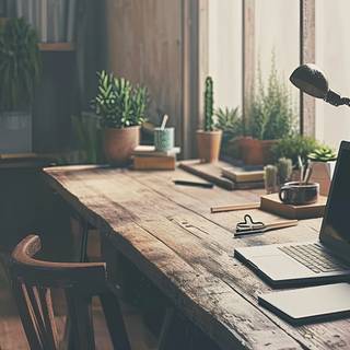 Minimalist Home Office Setup