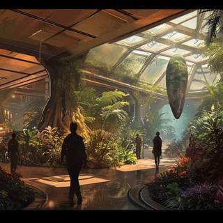 Enchanted Alien Botanical Garden