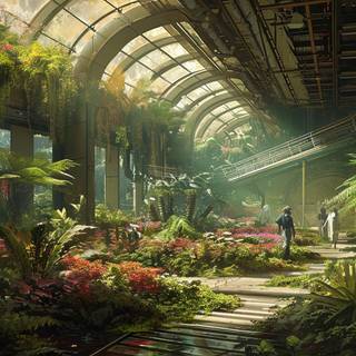 Enchanted Alien Botanical Garden