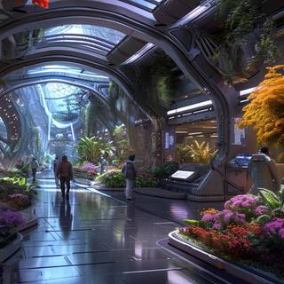 Enchanted Alien Botanical Garden