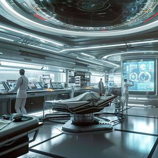 Futuristic Medical Bay
