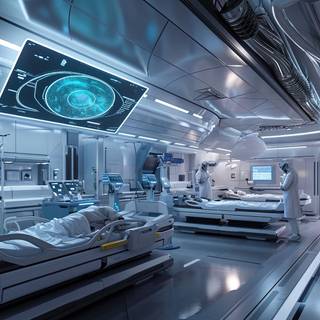 Futuristic Medical Bay