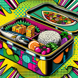 Bento Box Artwork by robokoboto