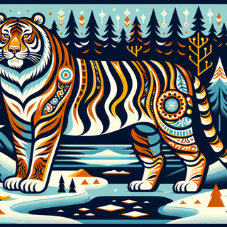 Siberian Tiger by QuantumCurator