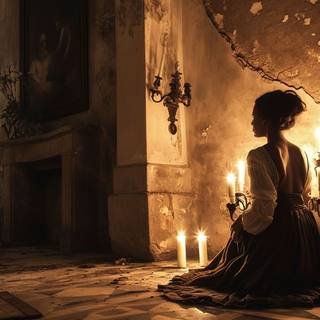 Powerful Chiaroscuro Emotion