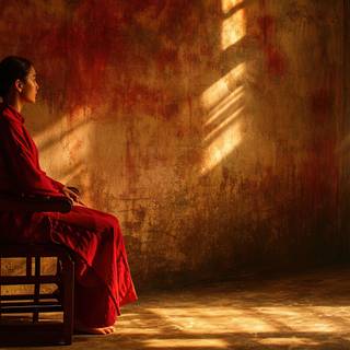 Powerful Chiaroscuro Emotion