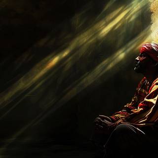 Powerful Chiaroscuro Emotion