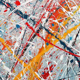 Abstract Expressionist Chaos