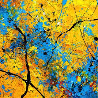 Abstract Expressionist Chaos