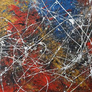 Abstract Expressionist Chaos