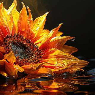 The Enchanted Sunflower
