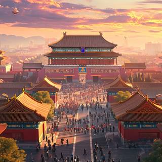 Majestic Chinese Architecture