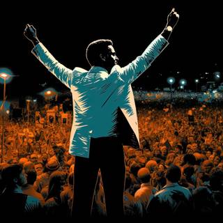 Captivating Karaoke Singer