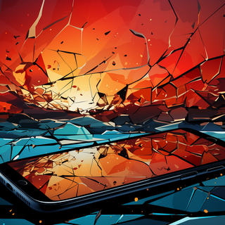 Dynamic Cracked Screen by Laxmonaut